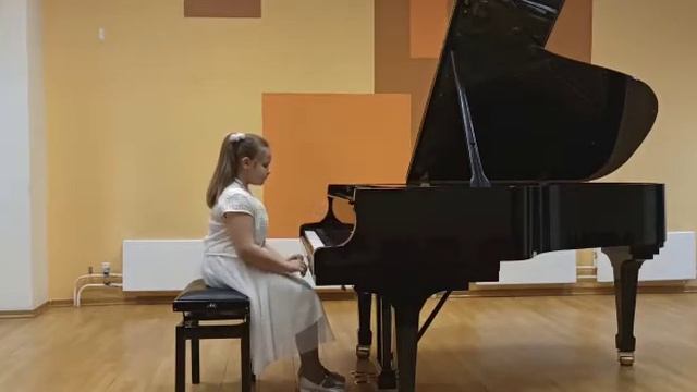 К. Черни ...Этюды 42, 43 Диана Отрубянникова 9 лет Москва смотреть онлайн