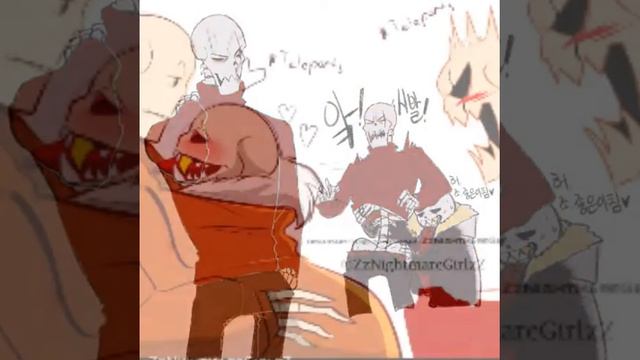 Underfell Papyrus x Sans Tribute #1 смотреть онлайн