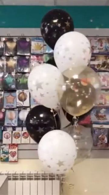 Фонтан из шаров ✨Звездное спокойствие✨ смотреть онлайн