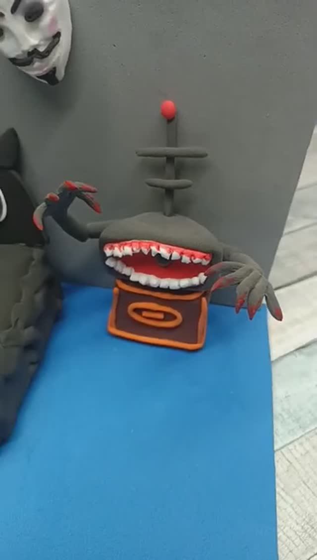 КОМНАТА КАРТУН КЭТ ROOM Cartoon cat ВСЕ ТВОРЕНИЯ Тревора Хендерсона в одном крипи доме смотреть онлайн