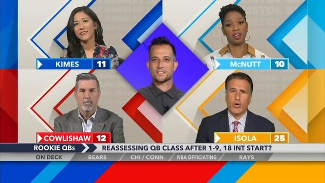 Reassessing 2021 QB class after 1-9 start? | Around The Horn смотреть онлайн