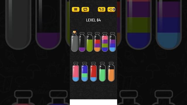 soda sort puzzle level 64 смотреть онлайн