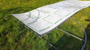 Установка теплицы * Петровна Люкс * своими руками