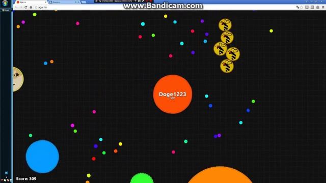 Не удачные моменты в Agar.io смотреть онлайн