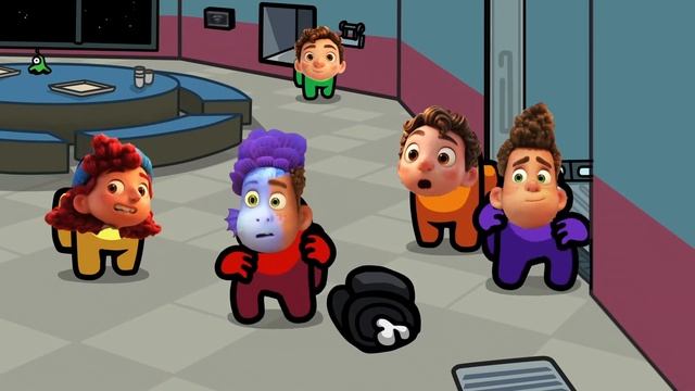 Pixar's Sea Monsters Luca 2021 Among Us distraction animation Astronomia Meme Coffin Dance COVER смотреть онлайн