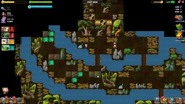 Липкое болото - Sticky Swamp ｜ Paws and Claws 3 PC ｜ Diggy's Adventure