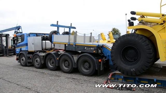 tito.com // Hyster H48.00E, 48 ton forklift смотреть онлайн