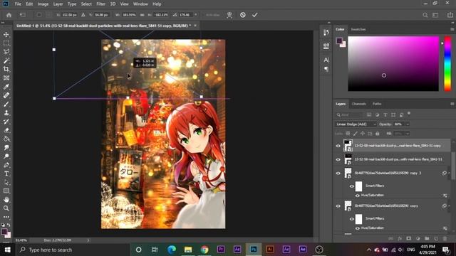 Sakura Miko Speed Art смотреть онлайн