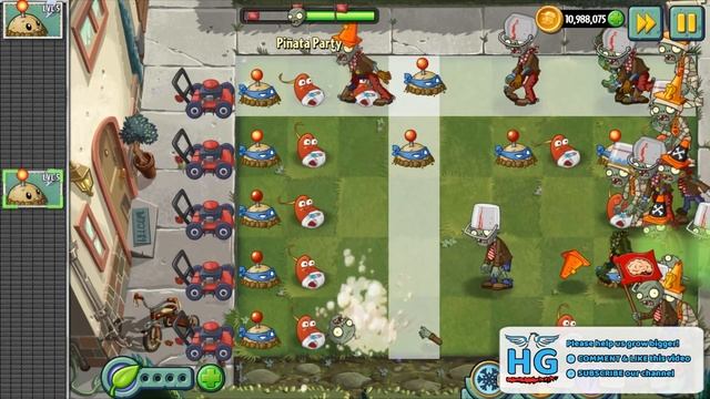 Piñata Party ☄️ [February 21 2018] 🌻 Plants vs Zombies 2 смотреть онлайн