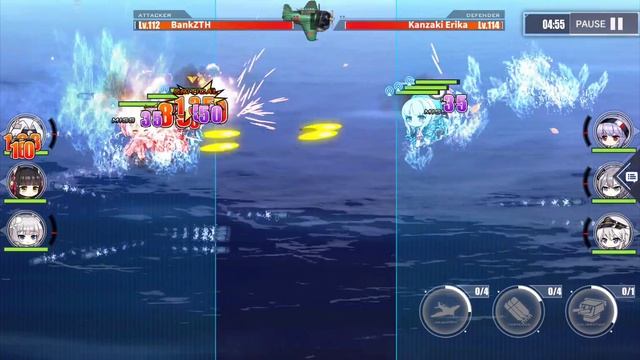 Azur Lane Exercise: A battle with Kanzaki Erika смотреть онлайн