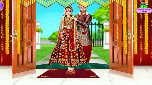 Indian wedding game part-6||Android gameplay||new game 2022||@StylishGamerr ||girl games смотреть онлайн