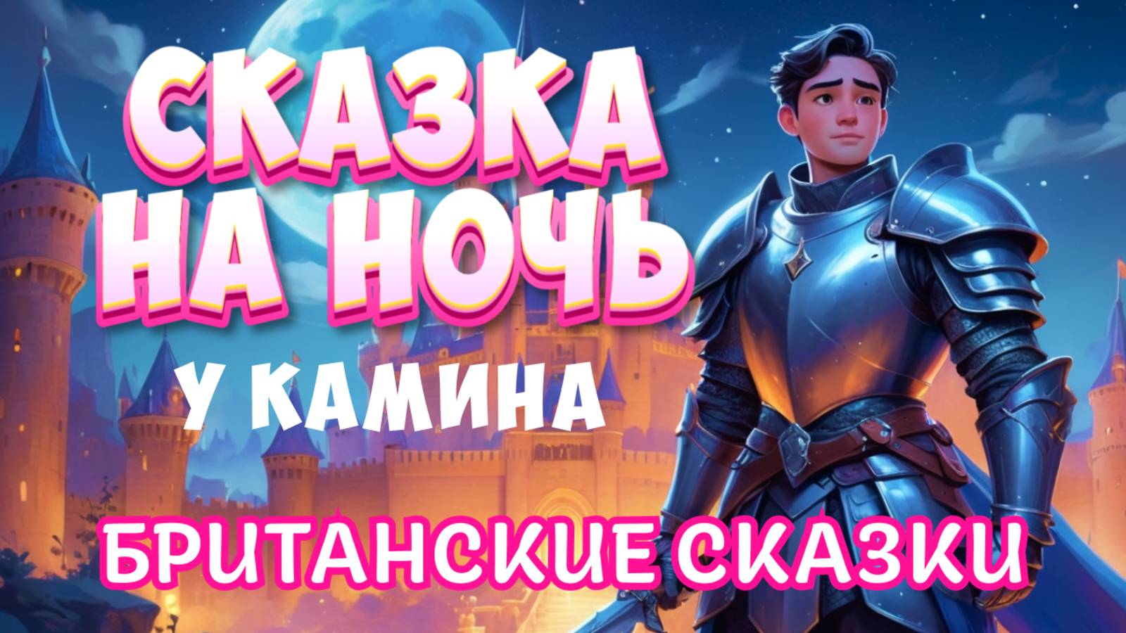 Британские аудиосказки от бессонницы о рыцарях и принцессах | Сказки на ночь у камина для взрослых смотреть онлайн
