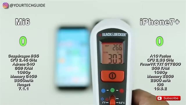 小米6 vs iPhone 7 Plus 速度对比（骁龙835和A10的较量）| xiaomi 6 vs iphone 7 (snapdragon 835 vs A10) смотреть онлайн