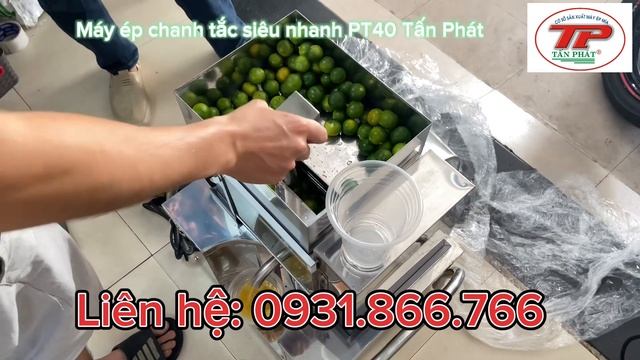 Máy ép chanh tắc mini PT40 - 0931866766 |tanphatco| смотреть онлайн