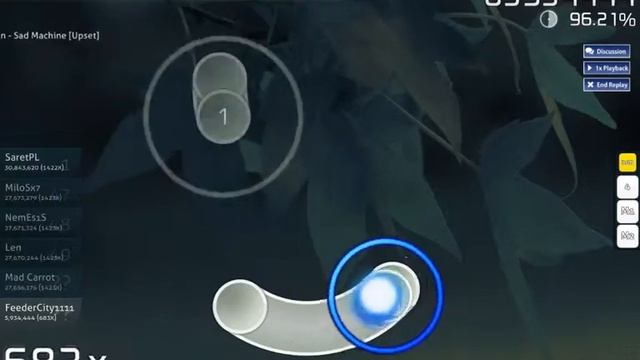 OSU! Sad Machine -FeederCity1111 смотреть онлайн