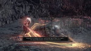 Бой между Гвином, Повелителем Пепла и Безымянным королём. Автор Garden of Eyes