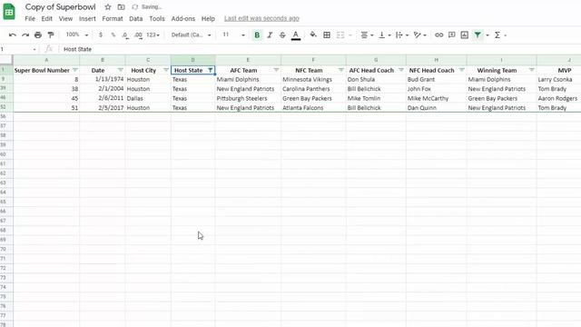 Business IT: Sheets 10 - Filter Data смотреть онлайн