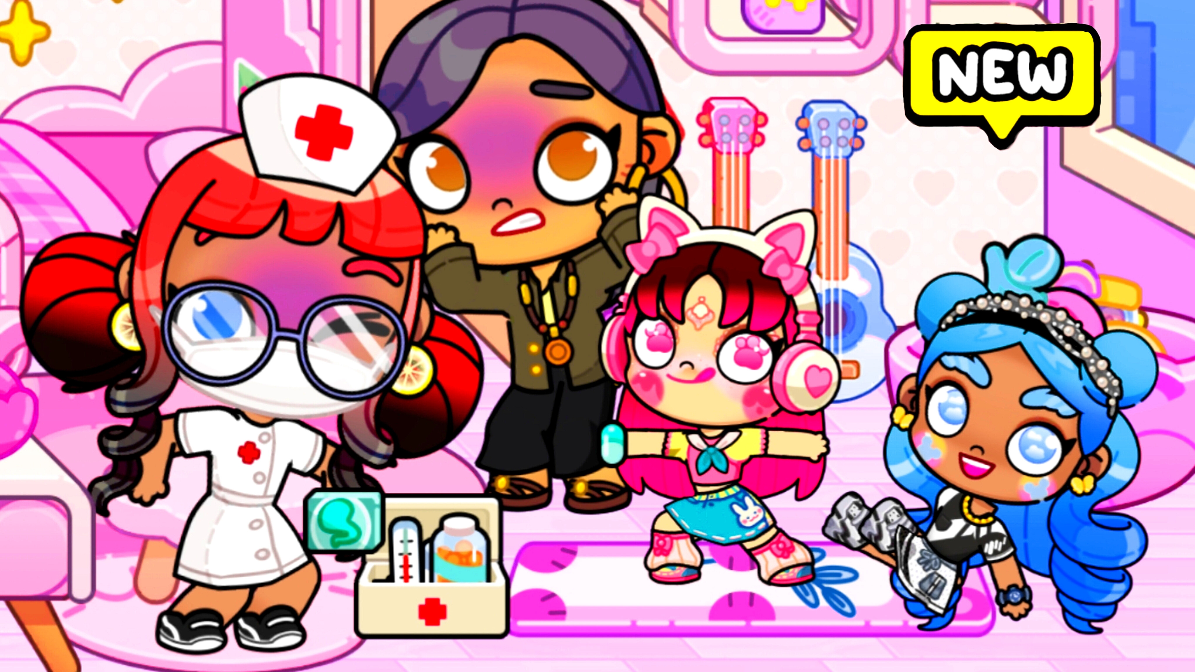 ХОТЕЛИ СБЕЖАТЬ С ДЕТДОМА ♥️ НО ПОПАЛИ К ЗЛОЙ МЕДСЕСТРЕ 🚑 Аватар ворлд | PAZU смотреть онлайн