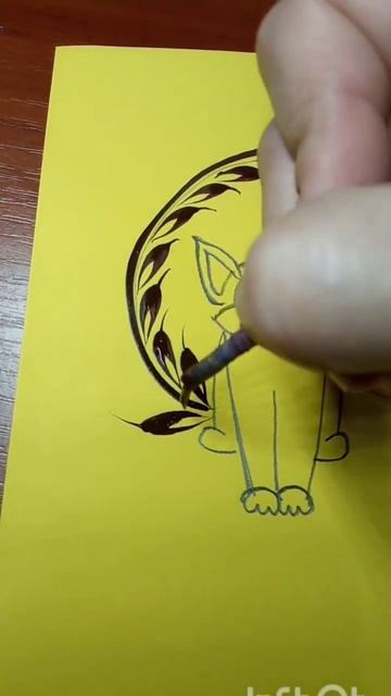 How to draw a Cat #art смотреть онлайн