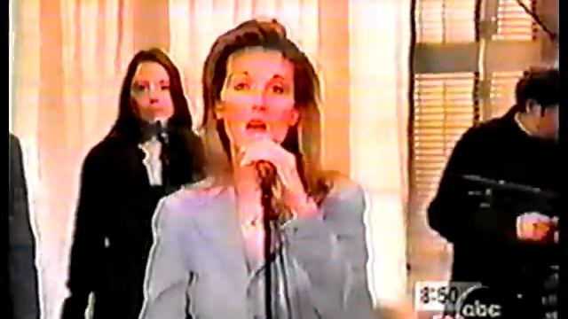 Celine Dion performs Let's Talk About Love on Good Morning America смотреть онлайн