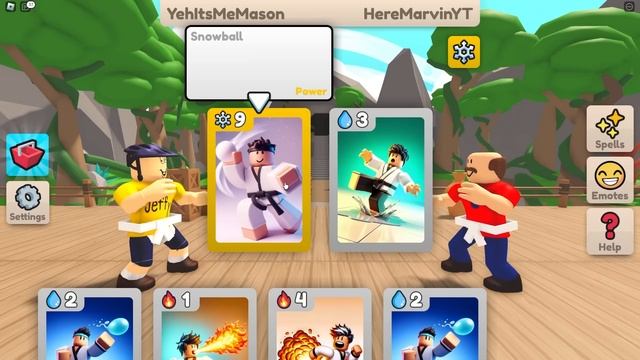 ELEMENTAL Jeffy vs ELEMENTAL Marvin in CARD BATTLES! смотреть онлайн