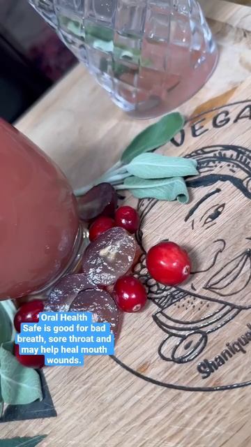 Cranberry, Seeded Grapes & Sage Mocktail #shortsmas смотреть онлайн