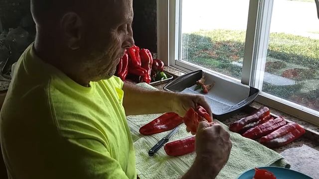 Saving giant marconi pepper seeds for next year's grow Sept 2022 смотреть онлайн