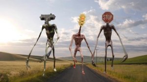 Сиреноголовый, Светофороголовый, Какашкаголовый, Мороженщик, Бабка Греннни, Картун Кэт и СОНИК