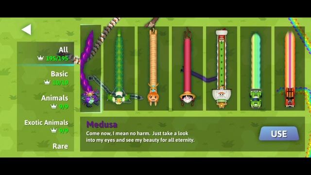 Count My All Skins Collection 🐍 SNAKE.IO смотреть онлайн