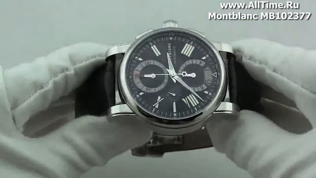 Обзор. Мужские наручные часы Montblanc MB102377 смотреть онлайн