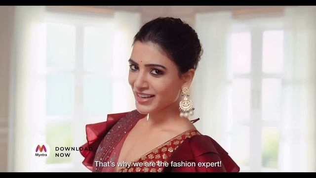 Myntra India’s Fashion Expert X Samantha Akkineni смотреть онлайн