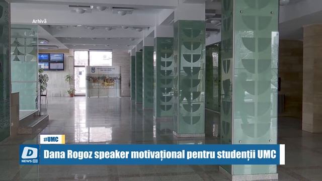 Dana Rogoz speaker motivațional pentru studenții UMC смотреть онлайн