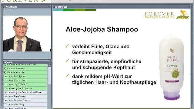 FOREVER Aloe-Jojoba Shampoo смотреть онлайн