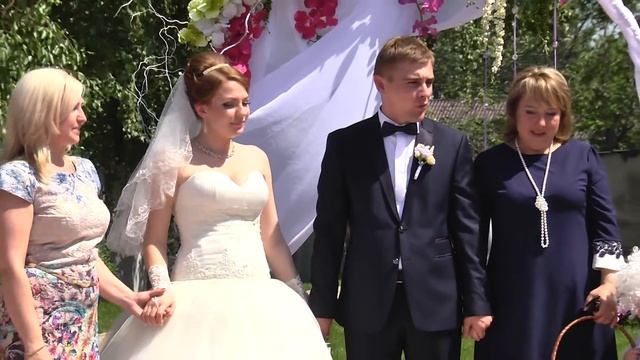 Выездная церемония свадьбы. Даша и Олег. Ведущая Марина Киев (098) 787 25 98 смотреть онлайн
