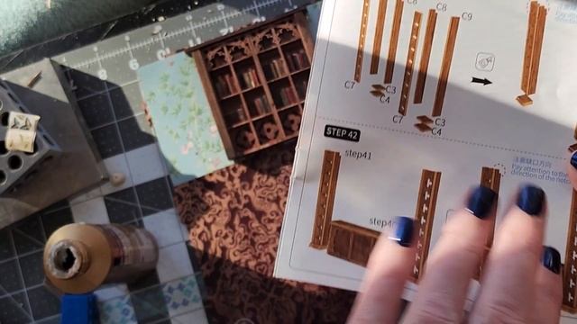 Eternal Bookstore Book Nook Building and Customization - Wall "I" смотреть онлайн