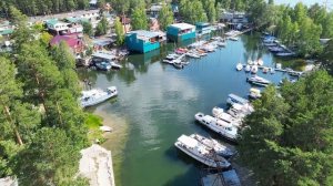 Новосибирск. Обское водохранилище. Аванпорт. База Чкаловец. база Наука База Маяк