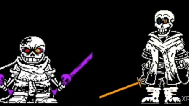 Dusttrust! Sans vs Dustbelief! Papyrus | Not my theme nor sprite смотреть онлайн