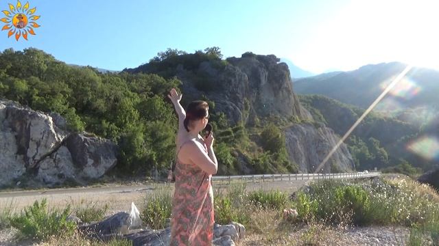 Walk in the mountains. An amazingly beautiful place. Montenegro. Mila Naturist. смотреть онлайн