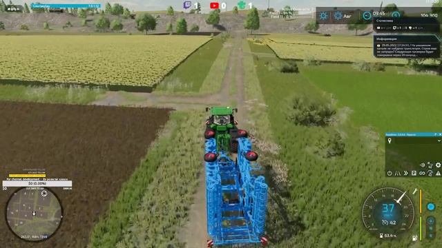 Тестируем карту Lands Of La Mancha для Farming Simulator 22 _ #68 _ @VadimSenna смотреть онлайн