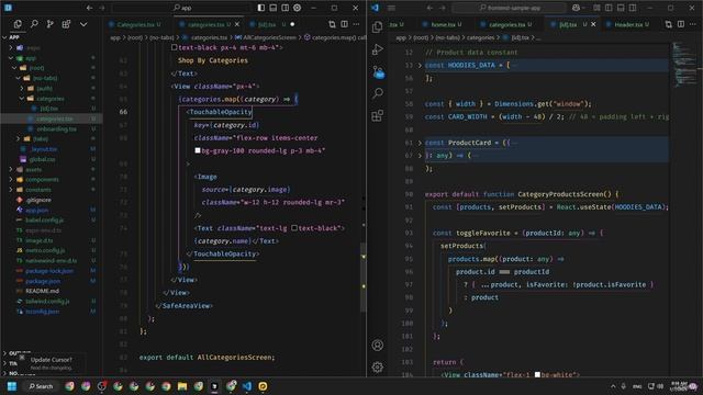 15 - Developing Categories Product Screen смотреть онлайн