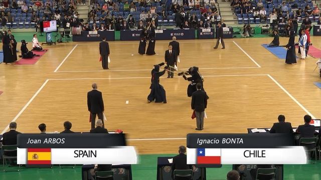 17th World Kendo Championships 2ch J.ARBOS(ESP) vs L.BONTA(CHI) смотреть онлайн