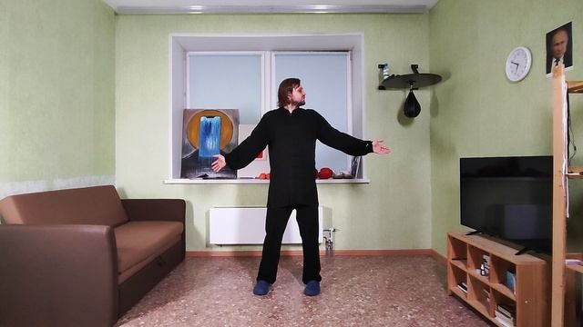 Цигун.8 кусков парчи.4 упражнение.Оглядываясь назад. смотреть онлайн