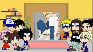 Реакция генинов на родителей Наруто