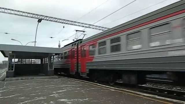 Электропоезд ЭТ2-010, перегон Екб.-Пасс.- Шарташ смотреть онлайн