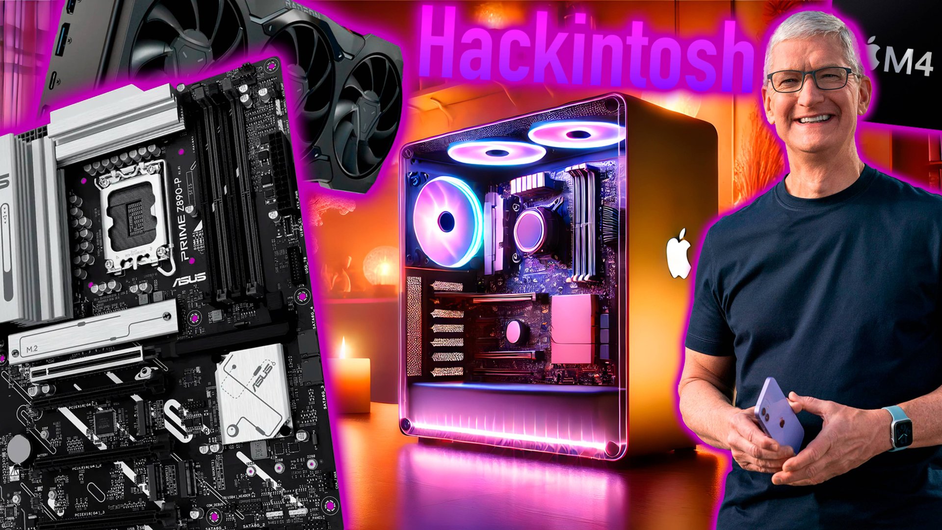 HACKINTOSH ПОД ПРИЦЕЛОМ: "ИГРУШКИ" ДИЛЕТАНТОВ ИЛИ СБОРКИ ТОП-КЛИЕНТОВ?! — ALEXEY BORONENKOV | 4K смотреть онлайн