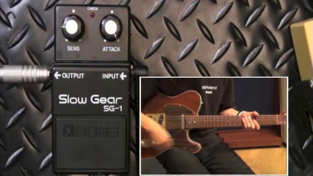 【試奏動画】BOSS SG-1 Slow Gear【BOSS COMPACT PEDAL 100th ANNIVERSARY!!】 смотреть онлайн
