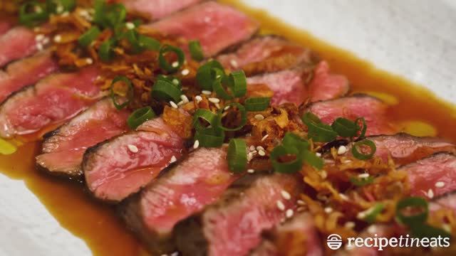 Татаки из говядины