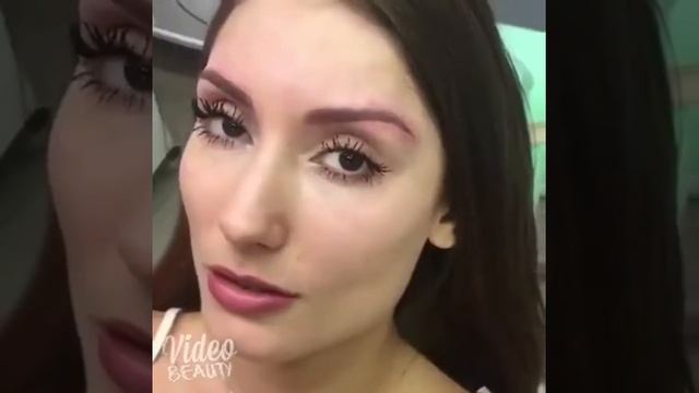 Makeup Clips / Tutorials - Тату бровей - вы За или Против? 😳😳 смотреть онлайн