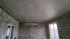 Чем подшить черновой потолок?                                         How to hem a rough ceiling?