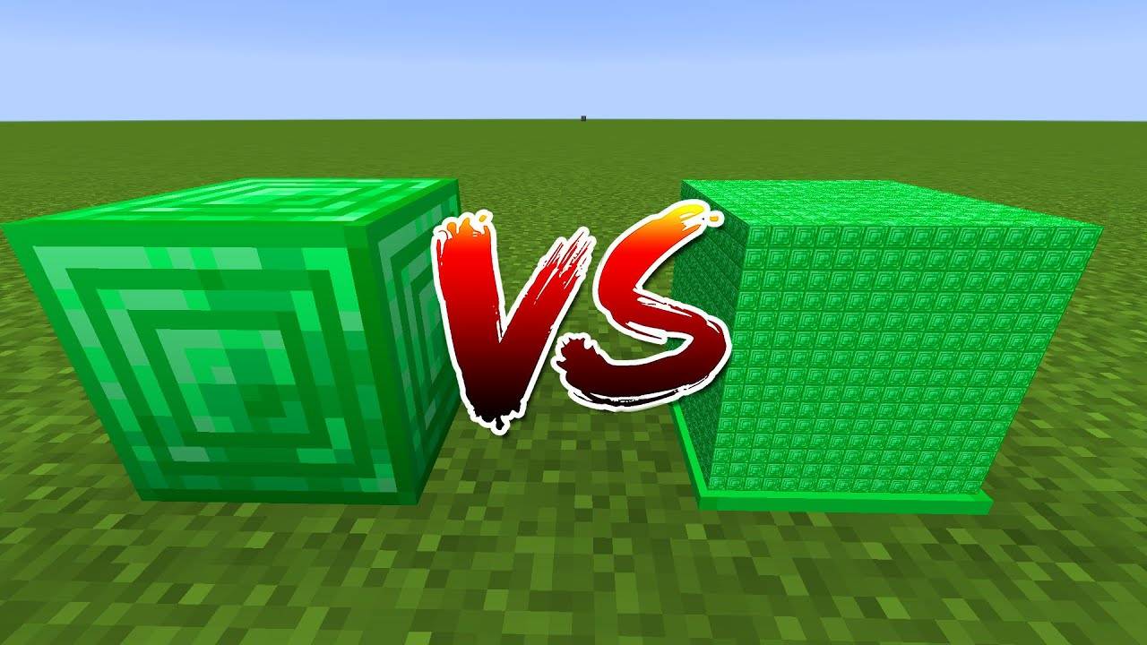 Изумрудный Блок Vs 4096 Мини Изумрудный Блок